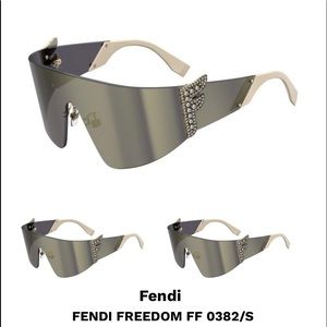 Fendi Sunglasses (pre-owed) condition9/10  2 pictures from the website